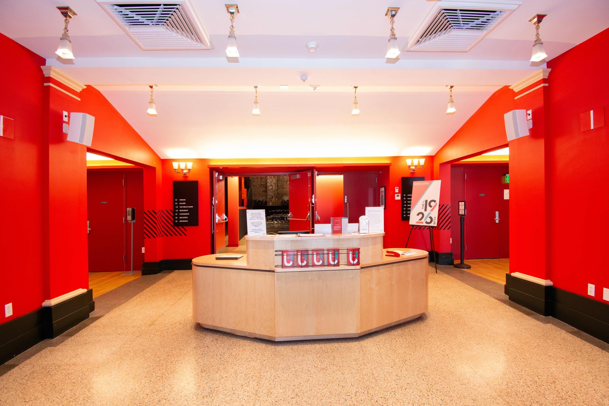 Institutional lobby from the Meg Lyons Architects portfolio